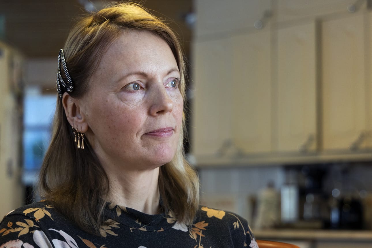 Emäntä Sarita Ohriluoman mukaan luomutuotteiden suoramarkkinointiin liittyy paljon käsityötä.