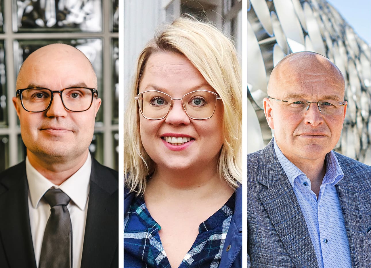 Antti Määttä, Laura Lakso ja Timo Nousiainen kiinnostuivat Kajaanin kunnanjohtajan paikasta, kun siitä järjestettiin toinen hakukierros.