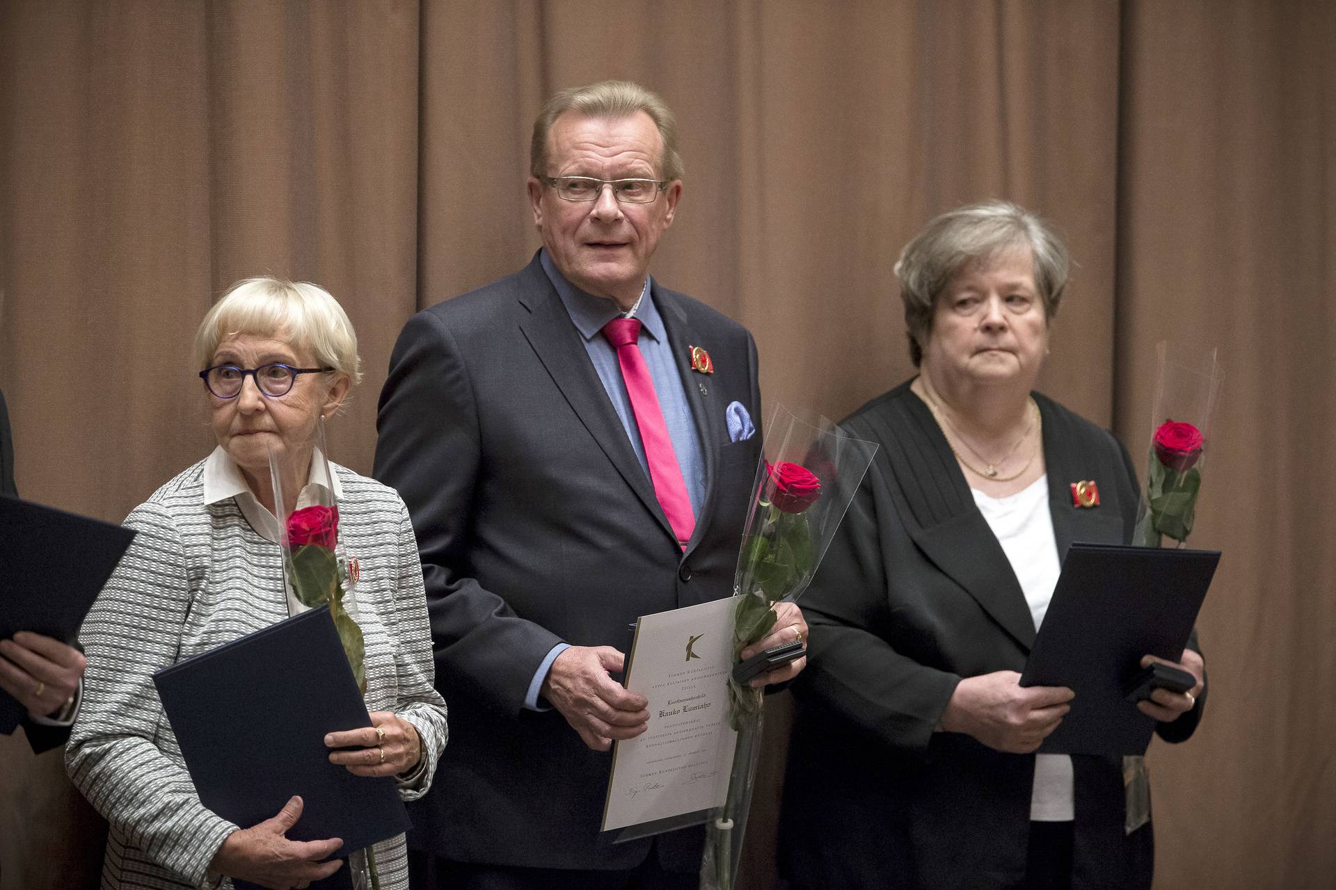 Kymmenien vuosien luottamustoimista muistettiin