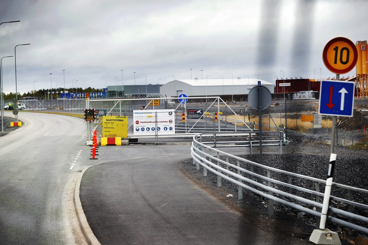 Fennovoiman työmaa Pyhäjoella. Arkistokuva.