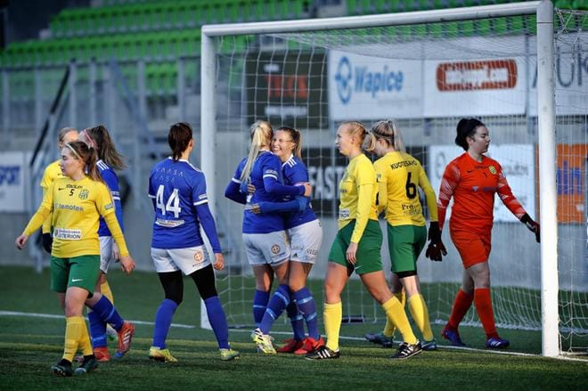 VIFK:n karsintapaikka varmistui puolitoista viikkoa sitten, kun Haukiputaan Pallo kaatui selkein lukemin. KUVAT: TOMI KOSONEN