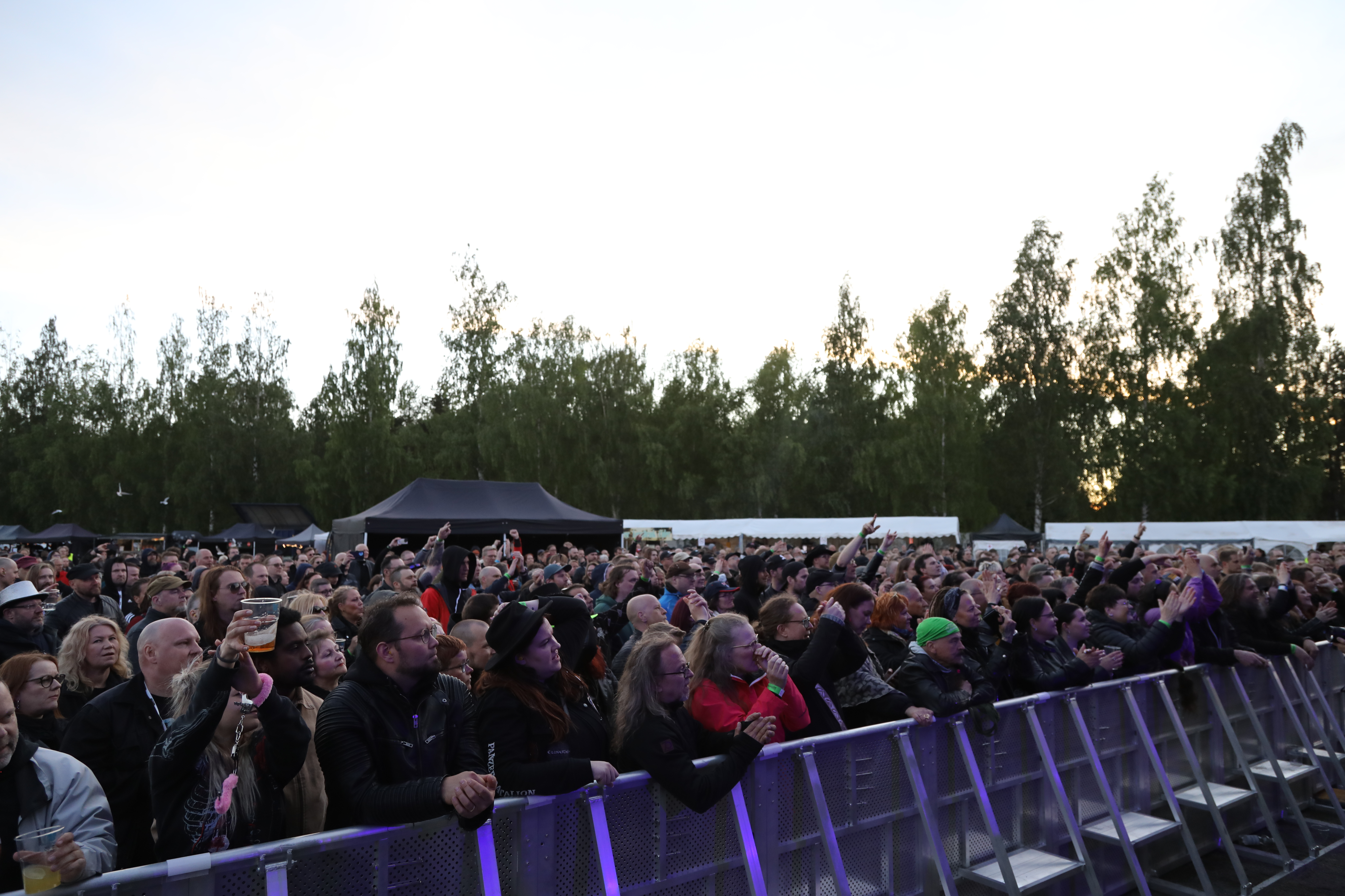 Sonata Arctica oli festarien yleisömagneetti.