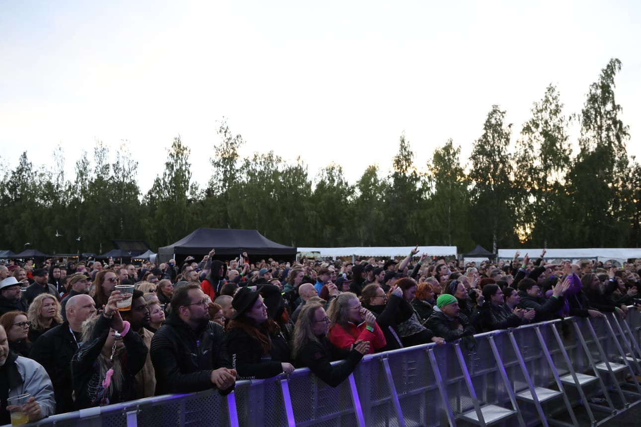 Sonata Arctica oli festarien yleisömagneetti.