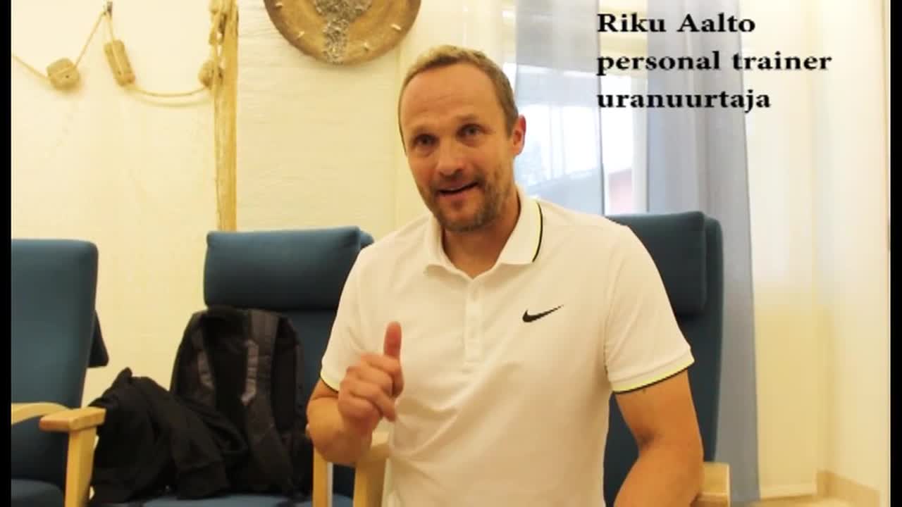 Personal trainer guru Riku Aalto opastaa miellyttävään kuntoiluun