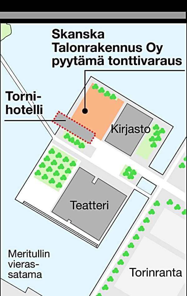Kaupunginhallitus varasi Hiltonille tontin Vänmanninsaaresta.