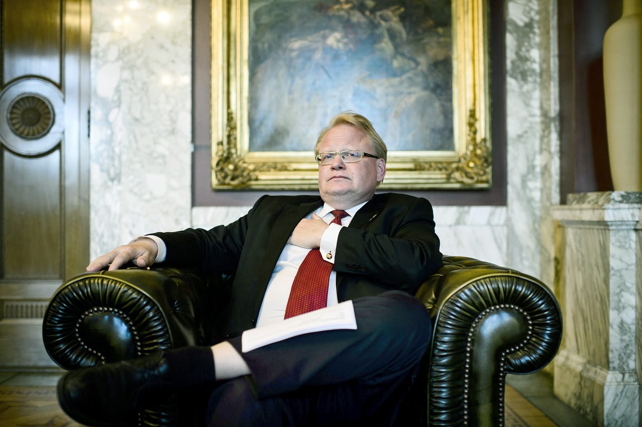 Puolustusministeri Peter Hultqvistin mukaan Ruotsin hallitus luottaa presidentti Sauli Niinistöön.