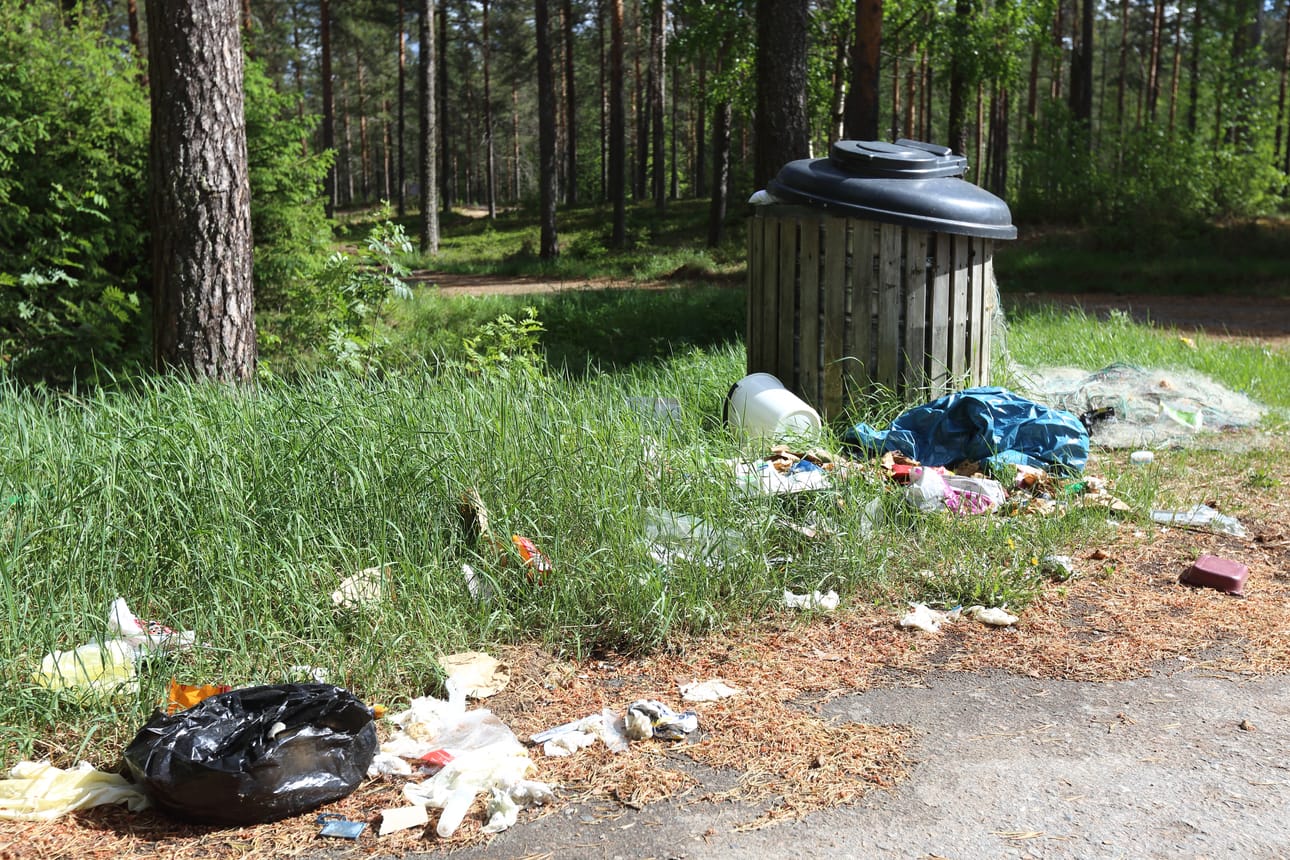 Saaristossa kerätään roskia lauantaina kymmenestä eteenpäin. Kuvituskuva.