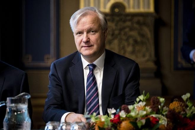 Olli Rehn valittiin Suomen Pankin johtokuntaan loppuvuonna 2016. Kuva: Joel Maisalmi