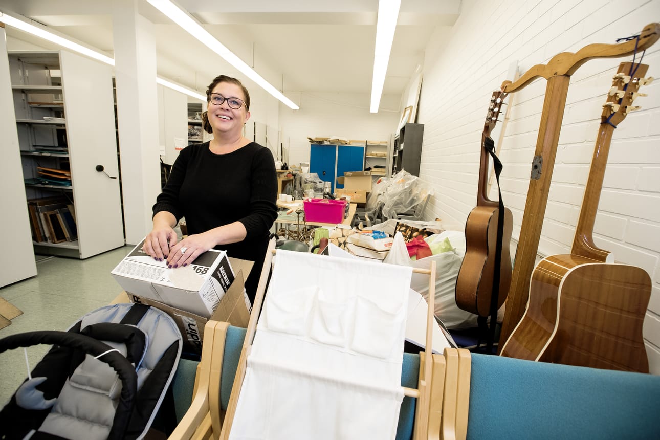 Ohjaamon tavaratori. Tanja Martinmäki