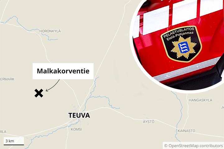 Tulitikkuleikki autiotalossa karkasi käsistä