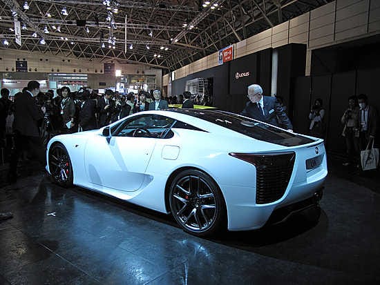 Lexus LFA -autoja valmistetaan vain 500 kappaletta.