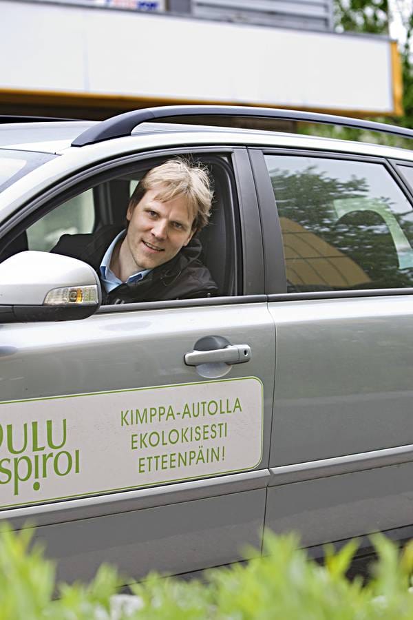 Oulun kaupungin kimppa-autoilla on ajettu jo 7 000 kilometriä.