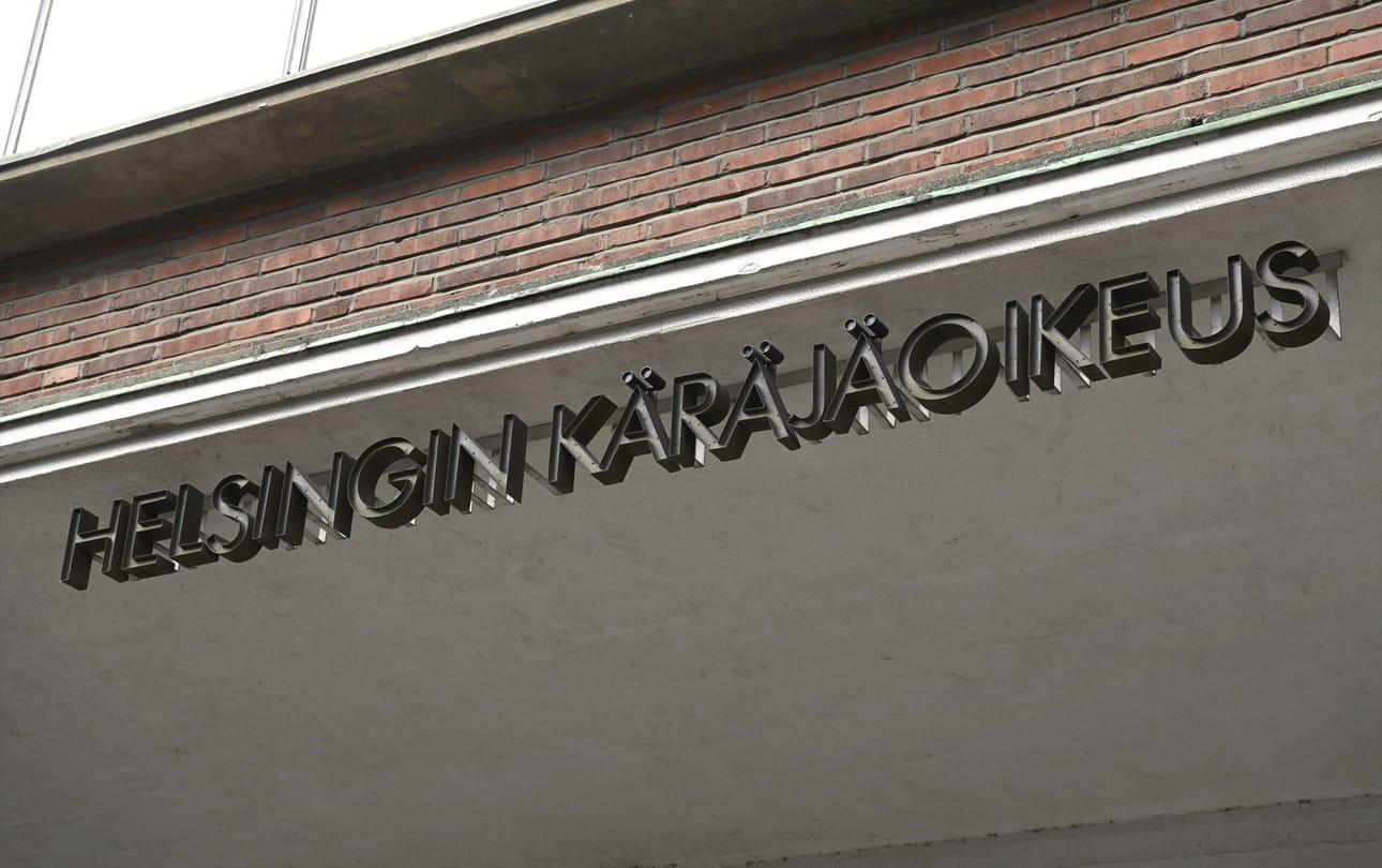 Vangitsemisista päätti Helsingin käräjäoikeus. LEHTIKUVA / REBEKKA MERILÄINEN