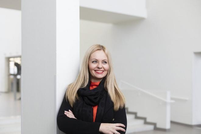 Katja Rajala johtaa Vaasan Yrittäjiä.