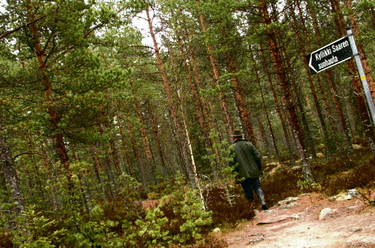 Kyllikki Saaren suohauta on yksi Suomen tunnetuimmista rikoksiin liittyvistä turistikohteista. Arkistokuva