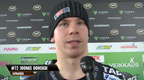 Joonas Donskoin kommentit Tappara-pelin jälkeen