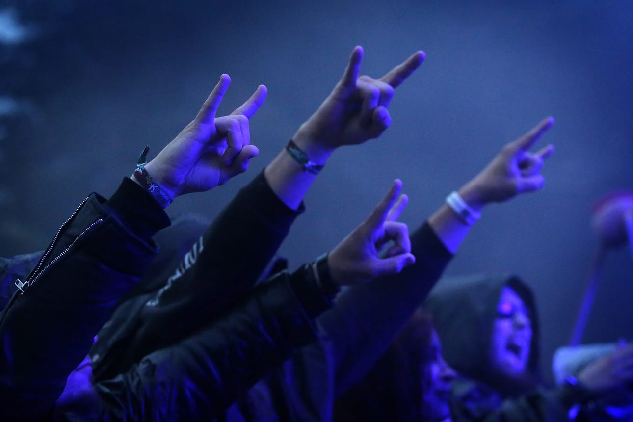 Vaihtelevassa juhannussäässä vietetty Nummirock keräsi noin 17 000 kävijää. Arkistokuva.
