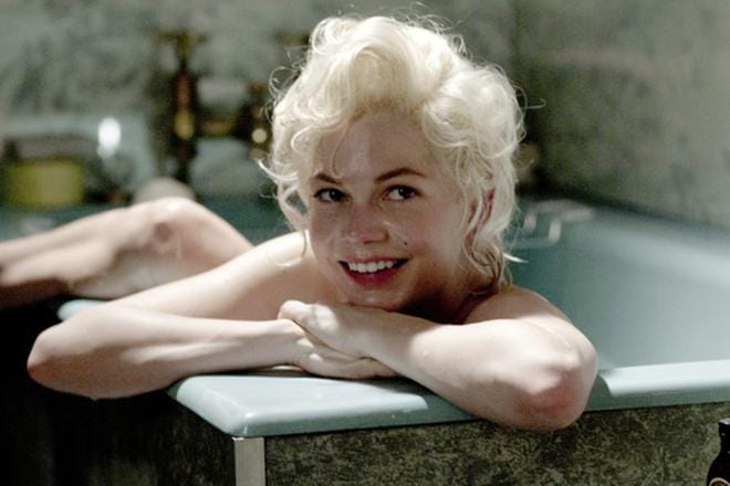 Michelle Williams on yllättävän uskottava Marilyn Monroena elokuvassa My Week With Marilyn. KUVA: Hero