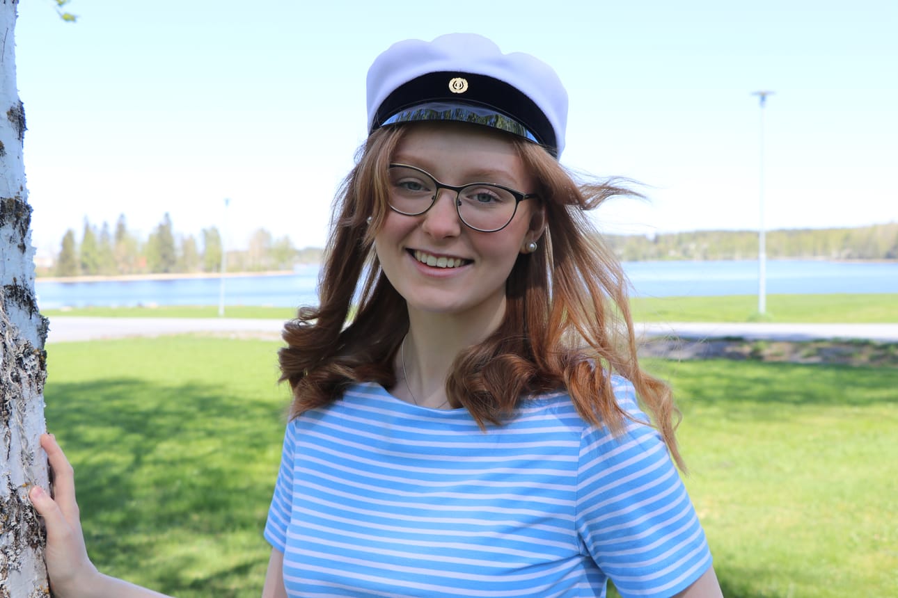 Aino Ojanperä tähtää lääketieteen opintoihin joko Helsingin tai Tampereen yliopistoon.