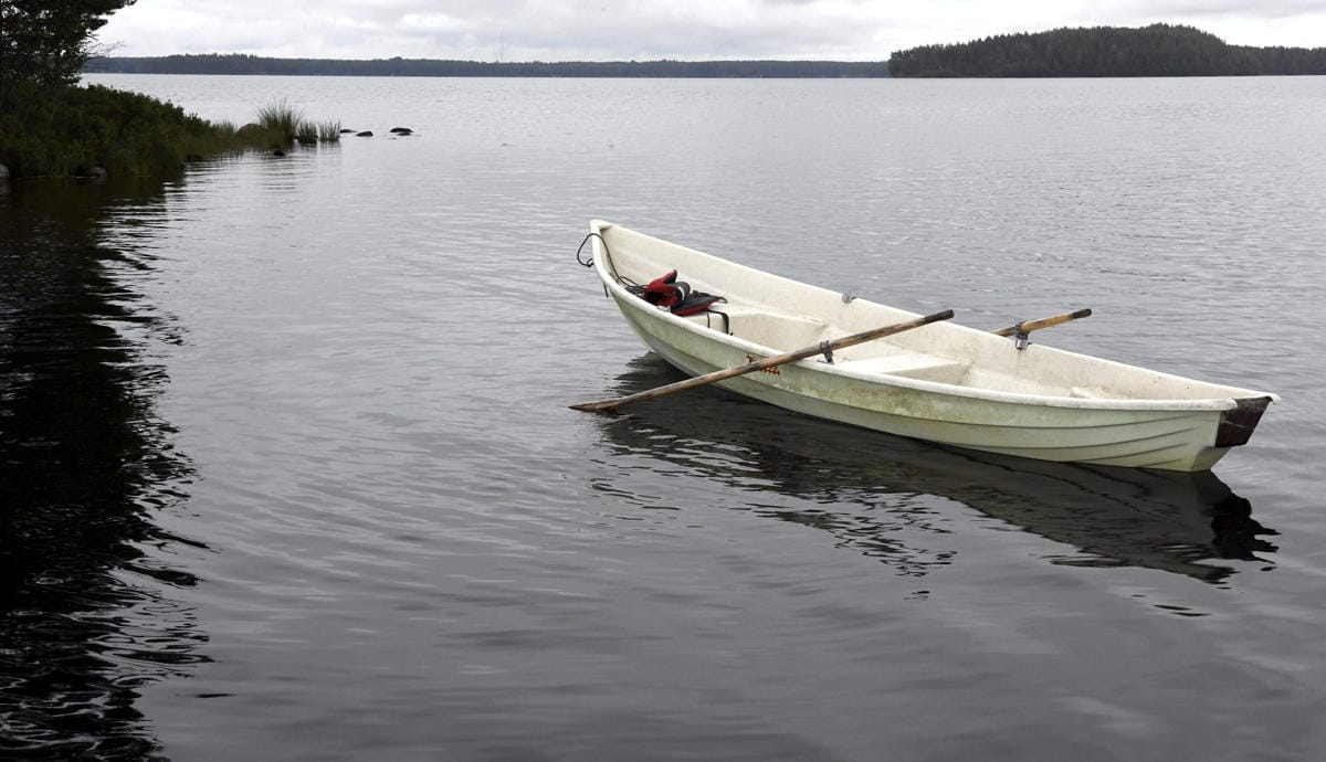 Suurin osa veneilyhukkumisista tapahtuu aivan rantakaislikon tuntumassa. LEHTIKUVA / Jussi Nukari