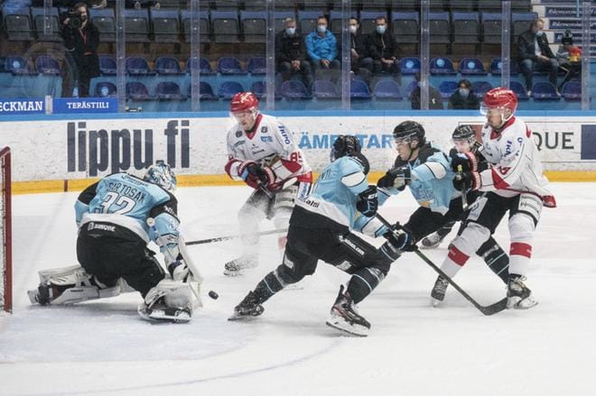 Sport saa tänään vieraita Lahdesta. KUVA: JUHA TANHUA