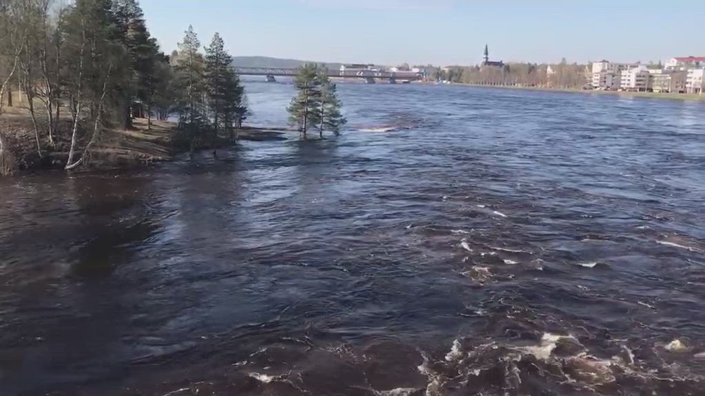 Lisää tulvaa Rovaniemellä
