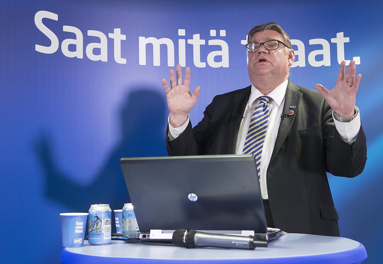 Timo Soinin monet sutkautukset ovat peräisin hänen blogistaan. Arkistokuva.