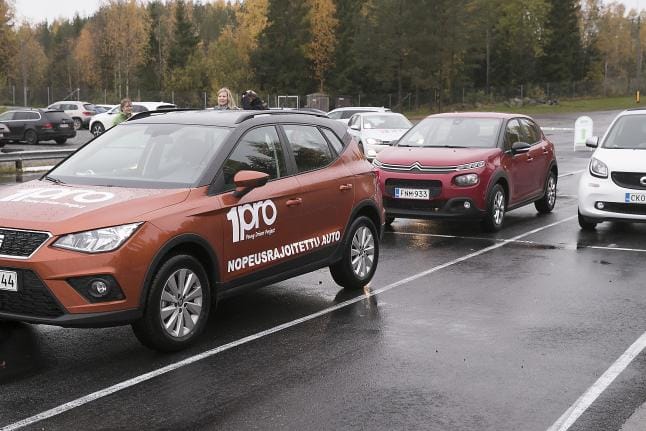 Nokialla järjestettiin tiistaina tilaisuus, jossa esiteltiin kevytautoja median edustajille. KUVA: TOMI VUOKOLA