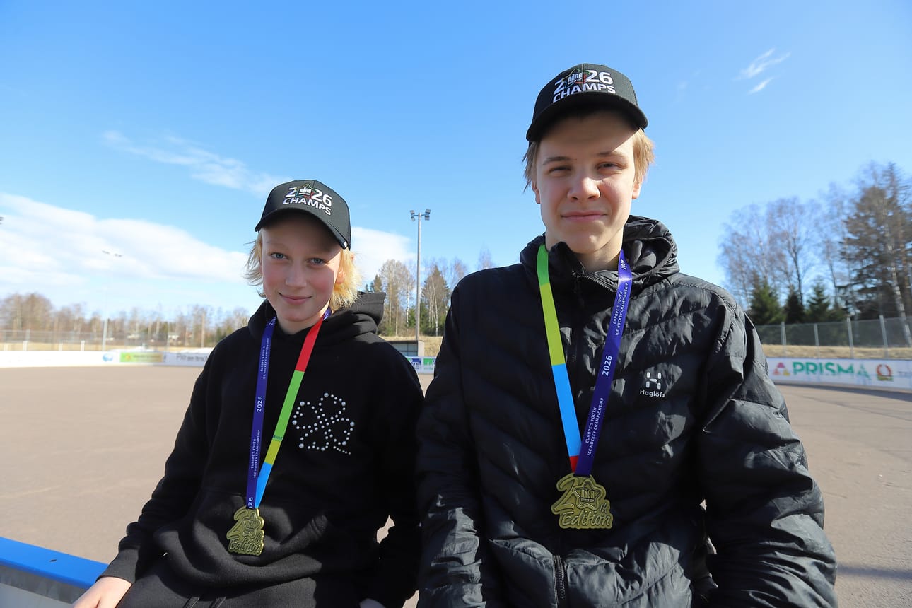Merikadun koulun seiskaluokkalaiset Jalmari Lohilahti ja Valtteri Heiskanen kuuluivat mestarijoukkueeseen.