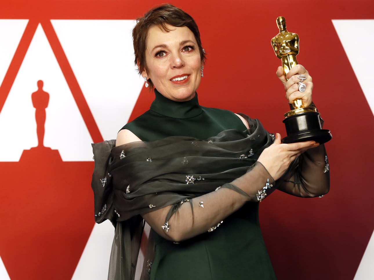 Olivia Coleman sai parhaan naispääosan Oscarin.
