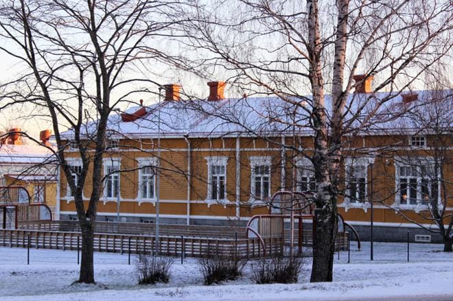 Ruotsinkielisen alakoulun remontti Kantakaupungissa valmistui vuonna 2018. KUVA: MINNA ZILLIACUS