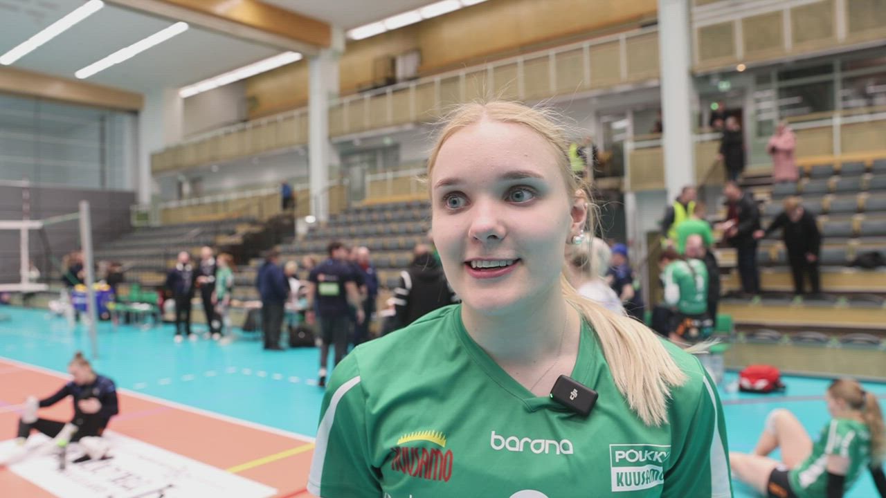 Pölkky Kuusamolle toinen kiinnitys finaalipaikkaan – katso Bettina Yli-Sissalan mietteet voitto-ottelusta