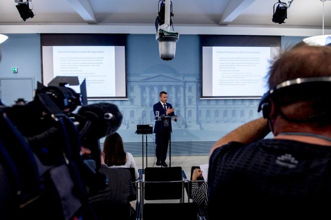 Valtiovarainministeriön budjettiesitys saa STTK:lta kiitosta siitä, että työn verotusta ei kiristetä. KUVA: Kimmo Penttinen