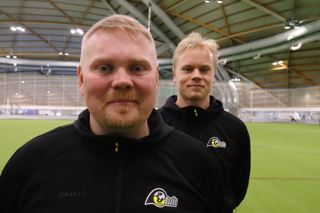 PattUn pelinjohtaja Perttu Westersund ja kapteeni Tuukka Sarkkinen ovat innoissaan siitä, että harjoituspelikausi on nyt käynnissä.
