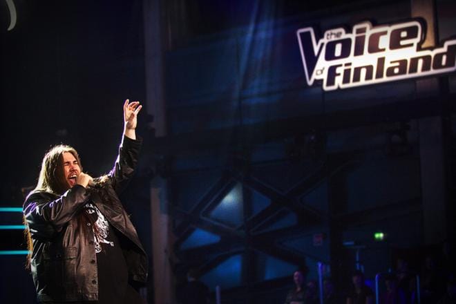 Seinäjokelainen Antti Railio voitti vuoden 2013 The Voice of Finland -kilpailun.