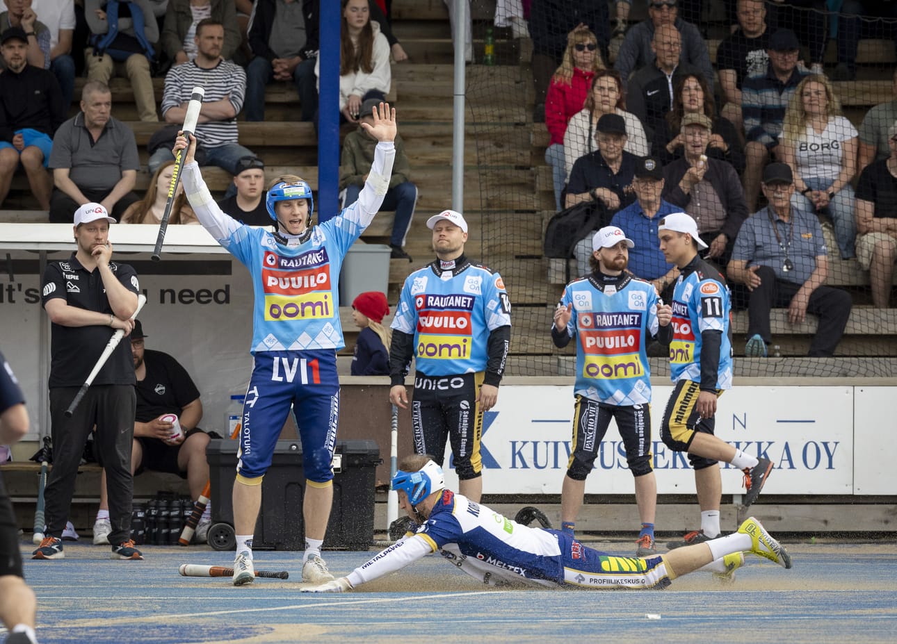 Antti Korhonen toi KeKi:lle sunnuntaina yhden juoksun. Kotiuttaja löi kolme pinnaa sadan prosentin tehoilla, mutta jäi vähälle ruualle.