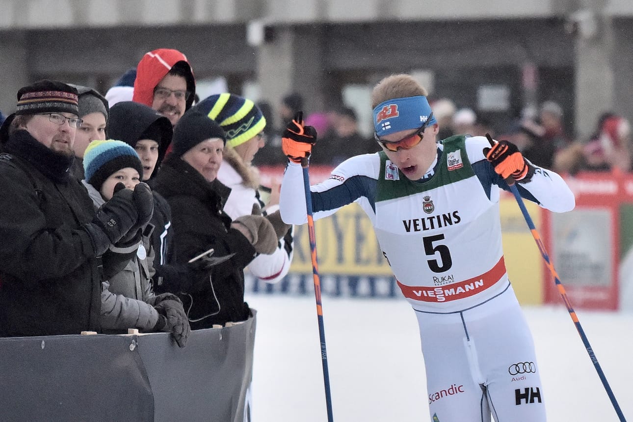Ennätysyleisö seurasi muun muassa Iivo Niskasen hiihtoa Ruka Nordicissa.