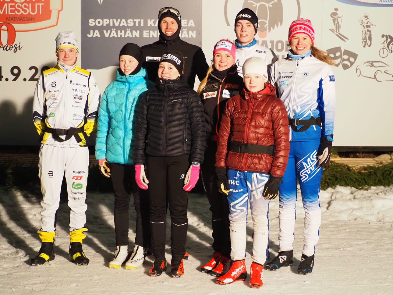 Seinäjoen joukkue piti kovinta vauhtia maakuntaviestissä.