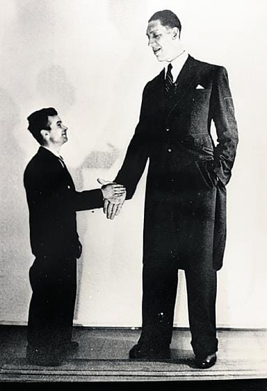 Paltamolaista sukujuurta ollut Väinö Myllyrinne (1909-1963) on 251,4 senttimetrin pituudellaanmaailmantilastossa kymmenen pisimmän miehen joukossa.
