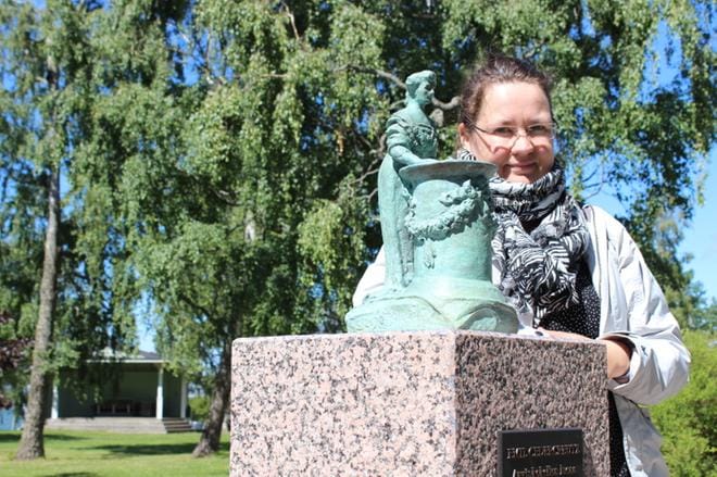 Kaskisten sivistys- ja kirjastotoimenjohtaja Sirkka Suurla. Arkistokuva: Lotta Kallio