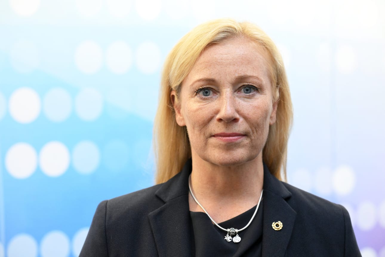 OAJ:n puheenjohtaja Katarina Murron mukaan hallituksen linja on ristiriidassa työmarkkinoiden tarpeiden sekä osaamistason noston kanssa. LEHTIKUVA / Jussi Nukari