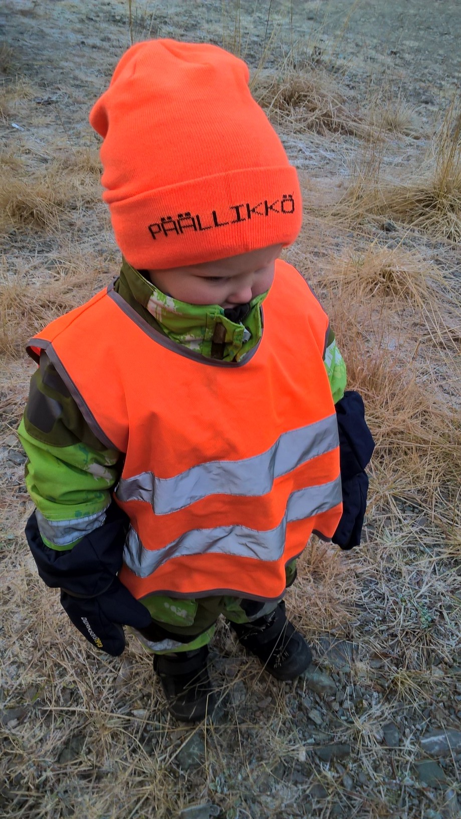 Päällikkö pienestä pitäen.