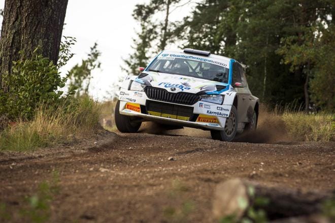 Teemu Asunmaa kauden edellisessä osakilpailussa Kouvolassa. KUVA: JANI SALONEN