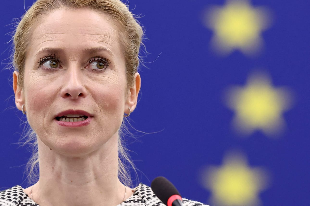 EU:n ulkosuhteiden ja turvallisuuspolitiikan korkean edustajan Kaja Kallaksen on tarkoitus esitellä ministereille EU:n ja Israelin välisen assosiaatiosopimuksen arvioinnin tuloksia. LEHTIKUVA/AFP