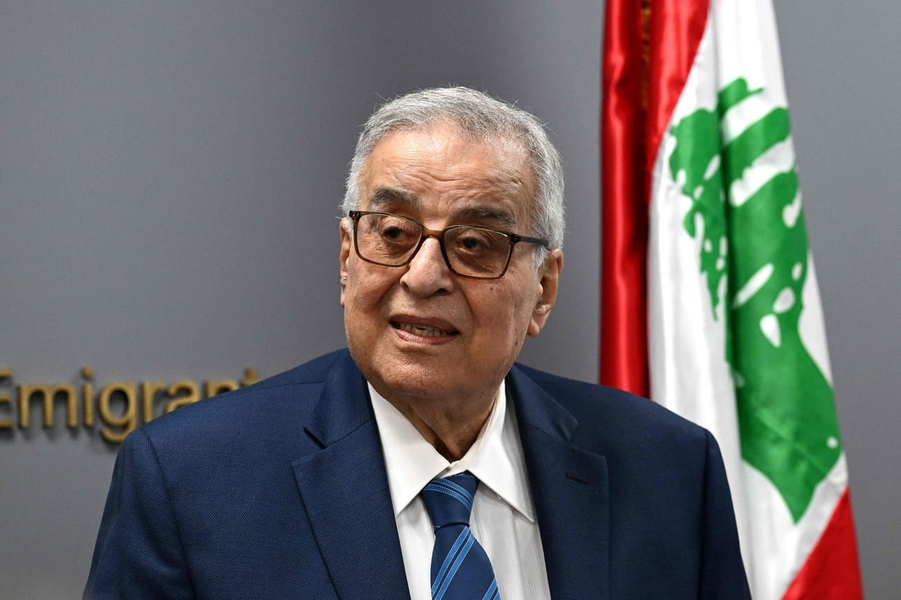 Libanonin ulkoministeri Abdallah Bou Habibin mukaan Israel on rikkonut hyökkäyksillään kansainvälisen humanitaarisen oikeuden perusperiaatteita. LEHTIKUVA/AFP