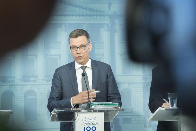 Valtiovarainministeriön ylijohtaja Mikko Spolander sanoo, että talouspoliittiset toimet ovat edesauttaneet kasvua. KUVA: Mauri Ratilainen