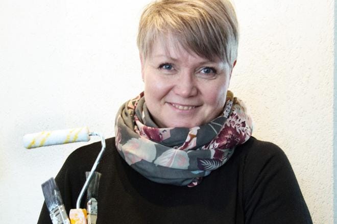 Eija Vartiamäki kertoo onnistumisten innostaneen tekemään lisää. KUVA: KAROLIINA SYRJÄ