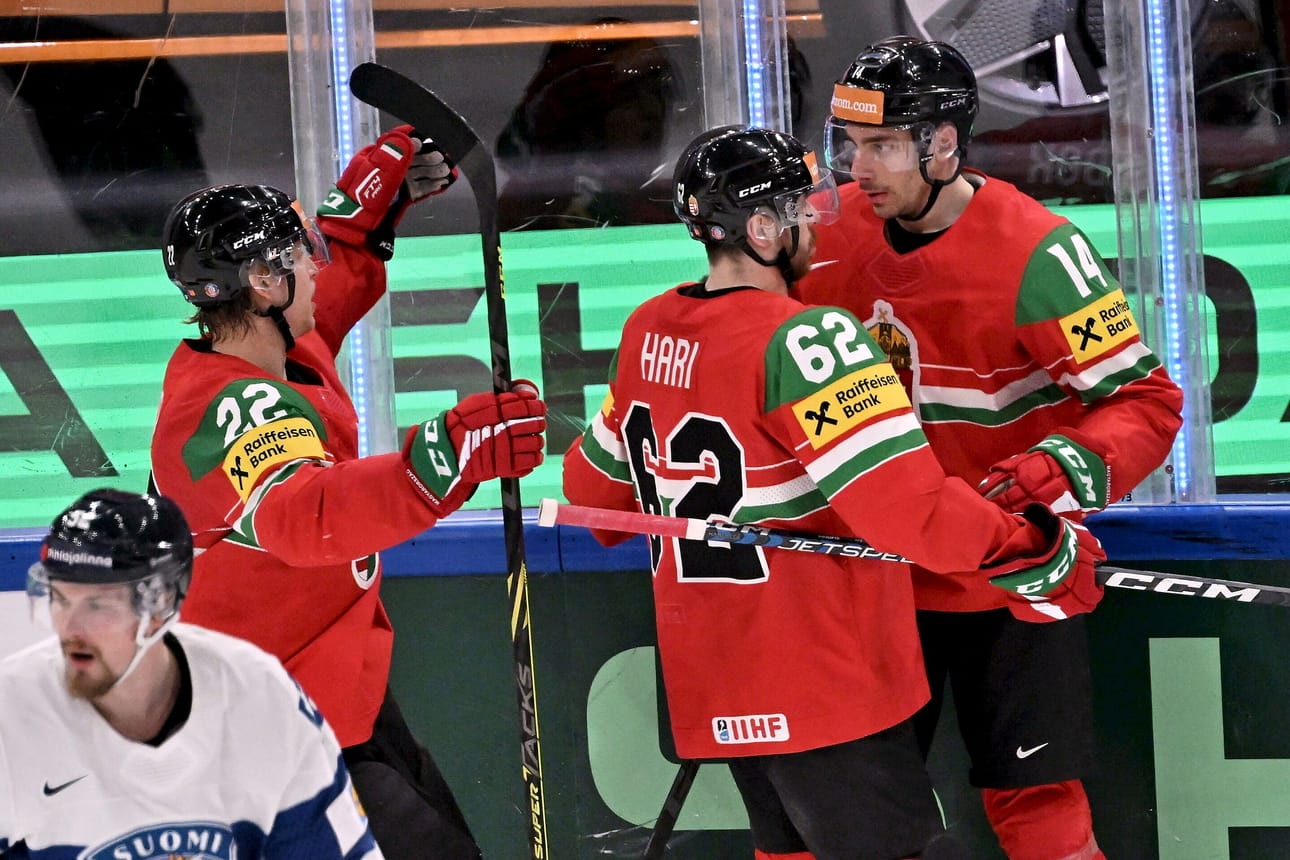 Balazs Sebok iski Unkarin ainoan maalin Suomea vastaan.