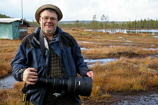 Luontokuvaaja ja matkailuyrittäjä Lassi Rautiainen sai Kajaanin kulttuuripalkinnon.