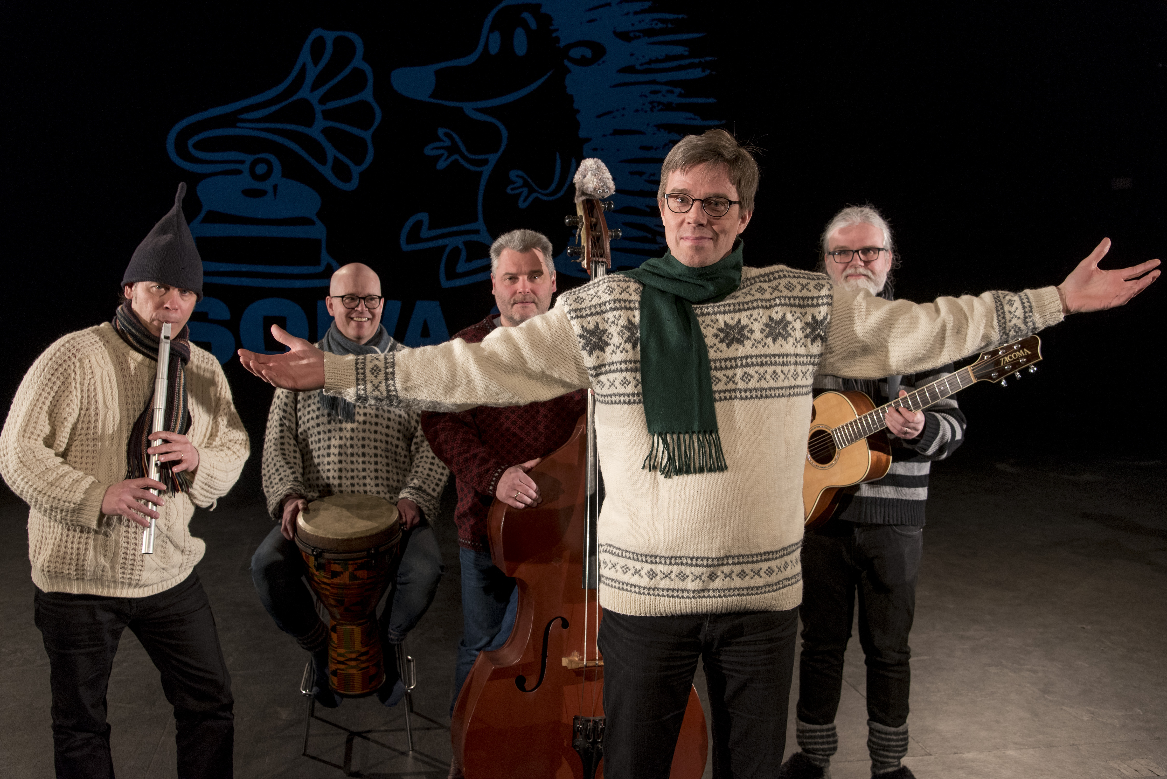 Soivan siili musisoi joulusta Kuusamotalolla